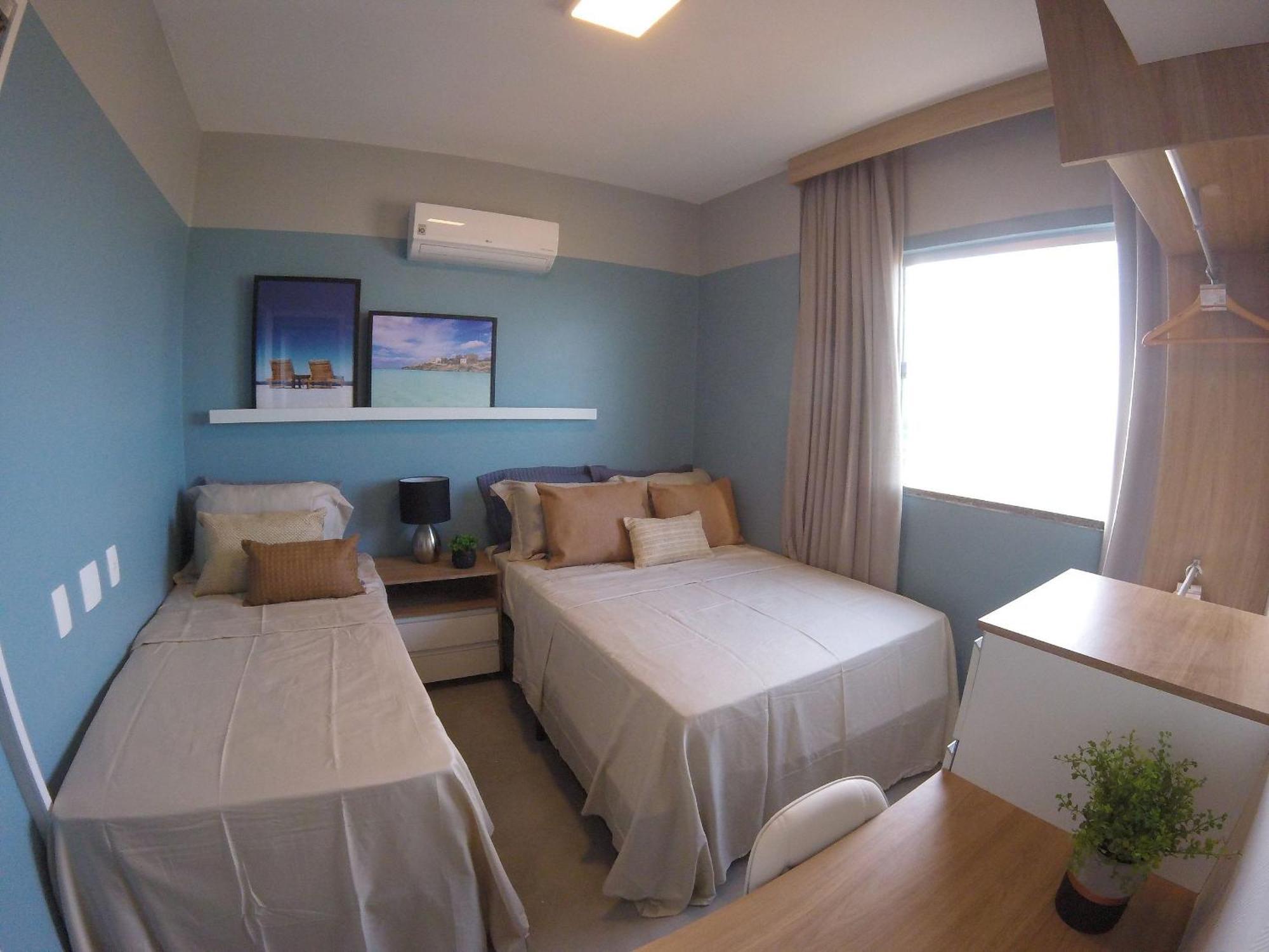 Apartamento Lindo Com Vista Mar 2 Quartos 1501 *